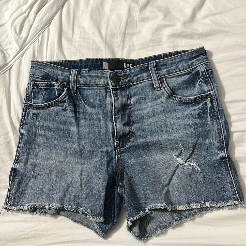 KUT denim shorts